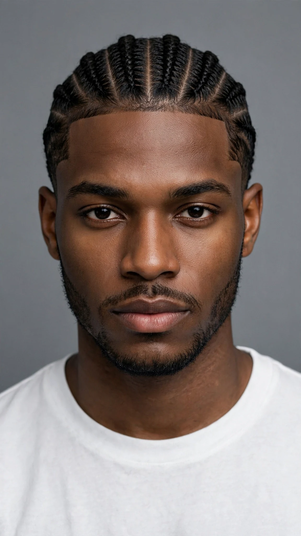 Classic Straight-Back Cornrows