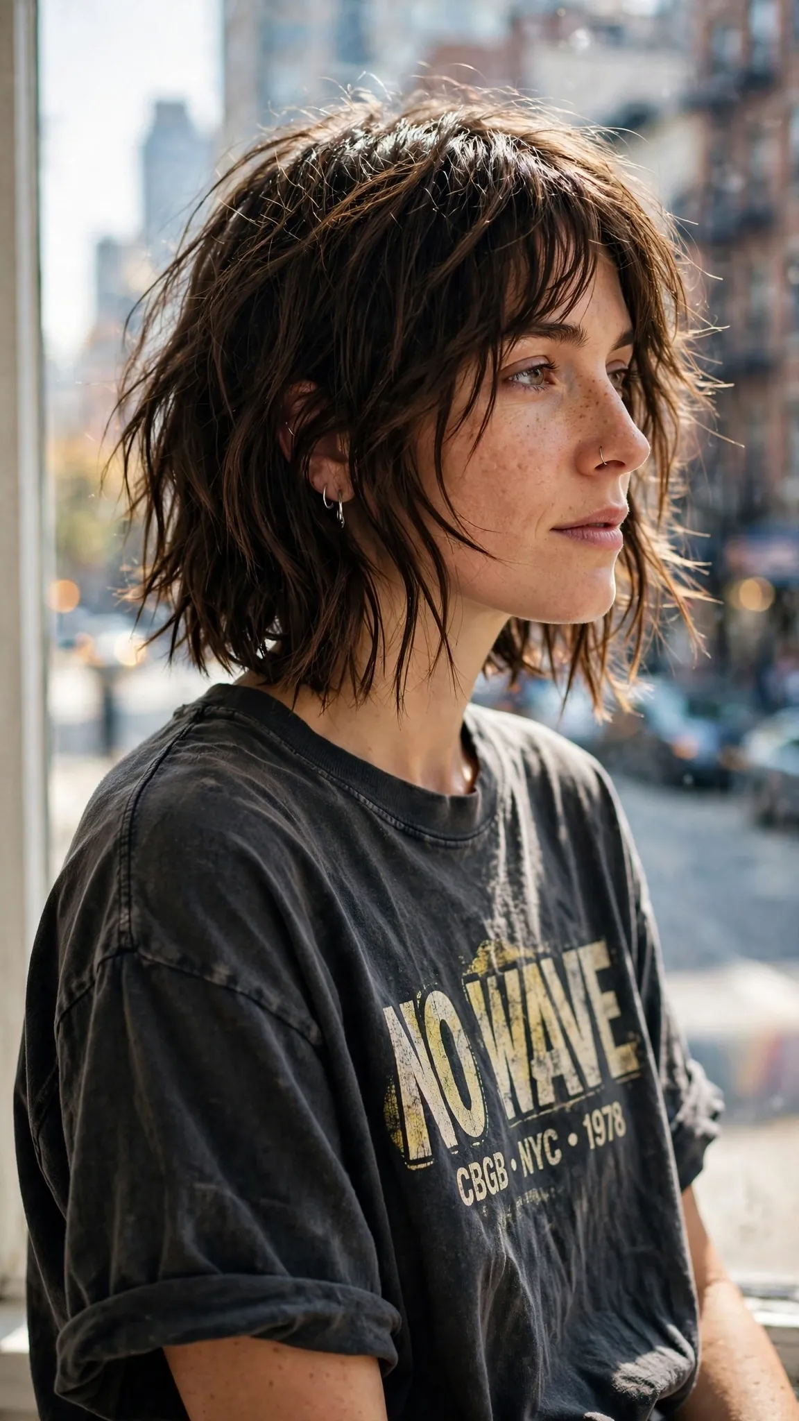 The Choppy Textured Lob