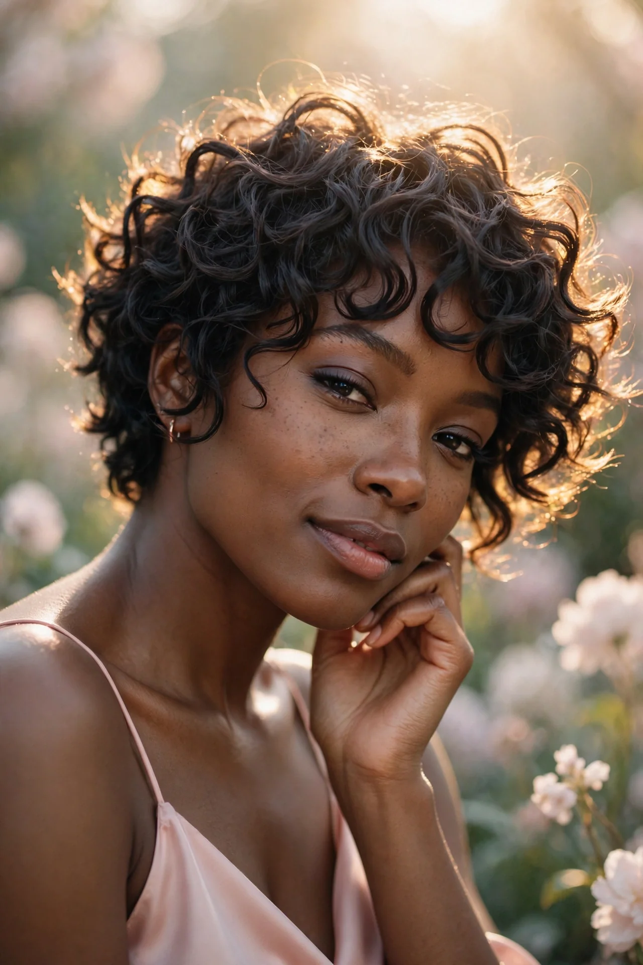 The Curly Pixie