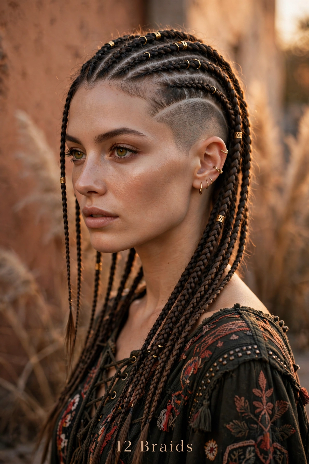 Undercut with Braids