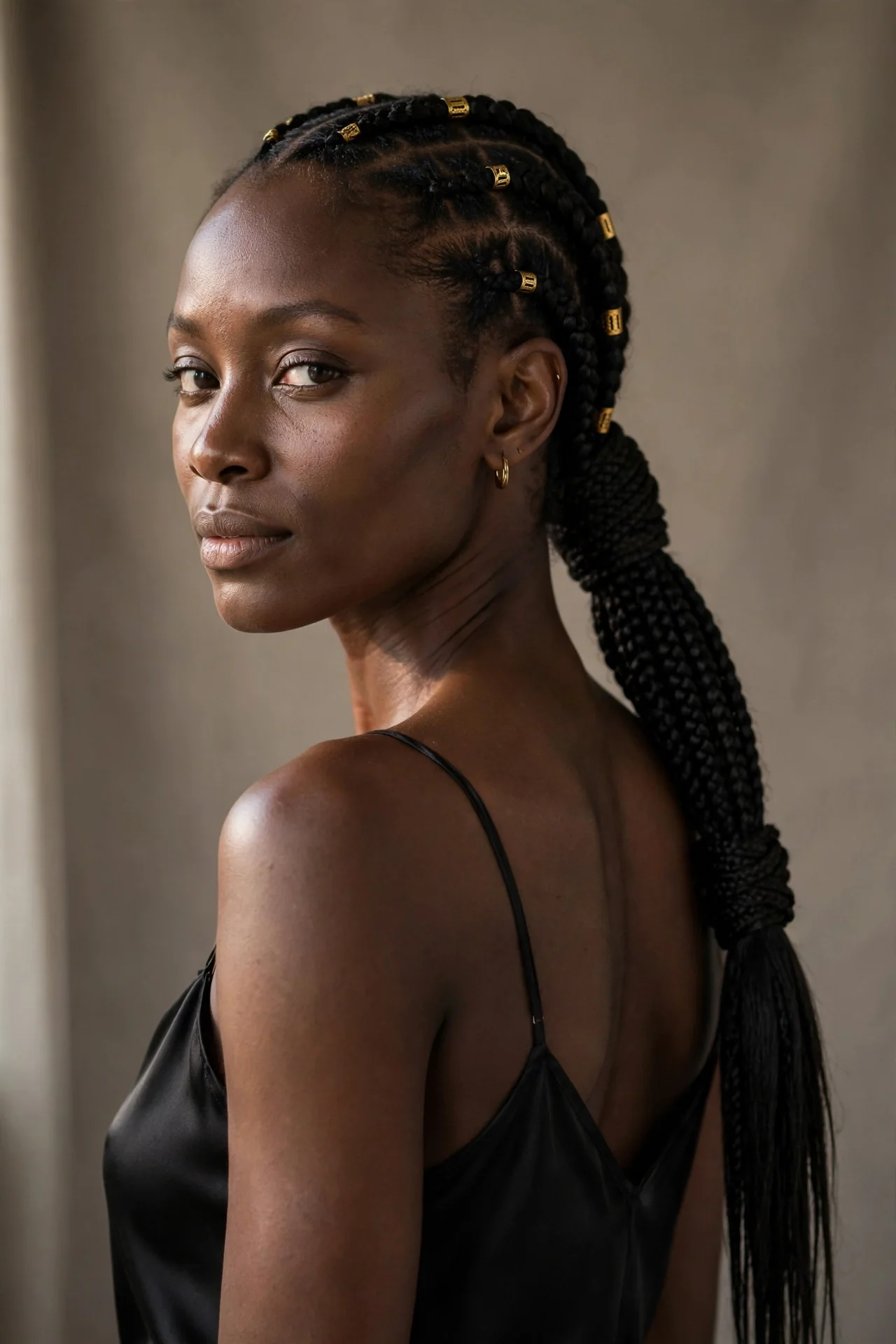 Fulani Braided Ponytail