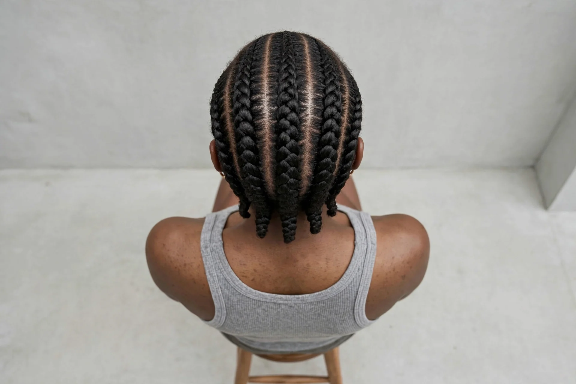 Flat Twists Straight Back