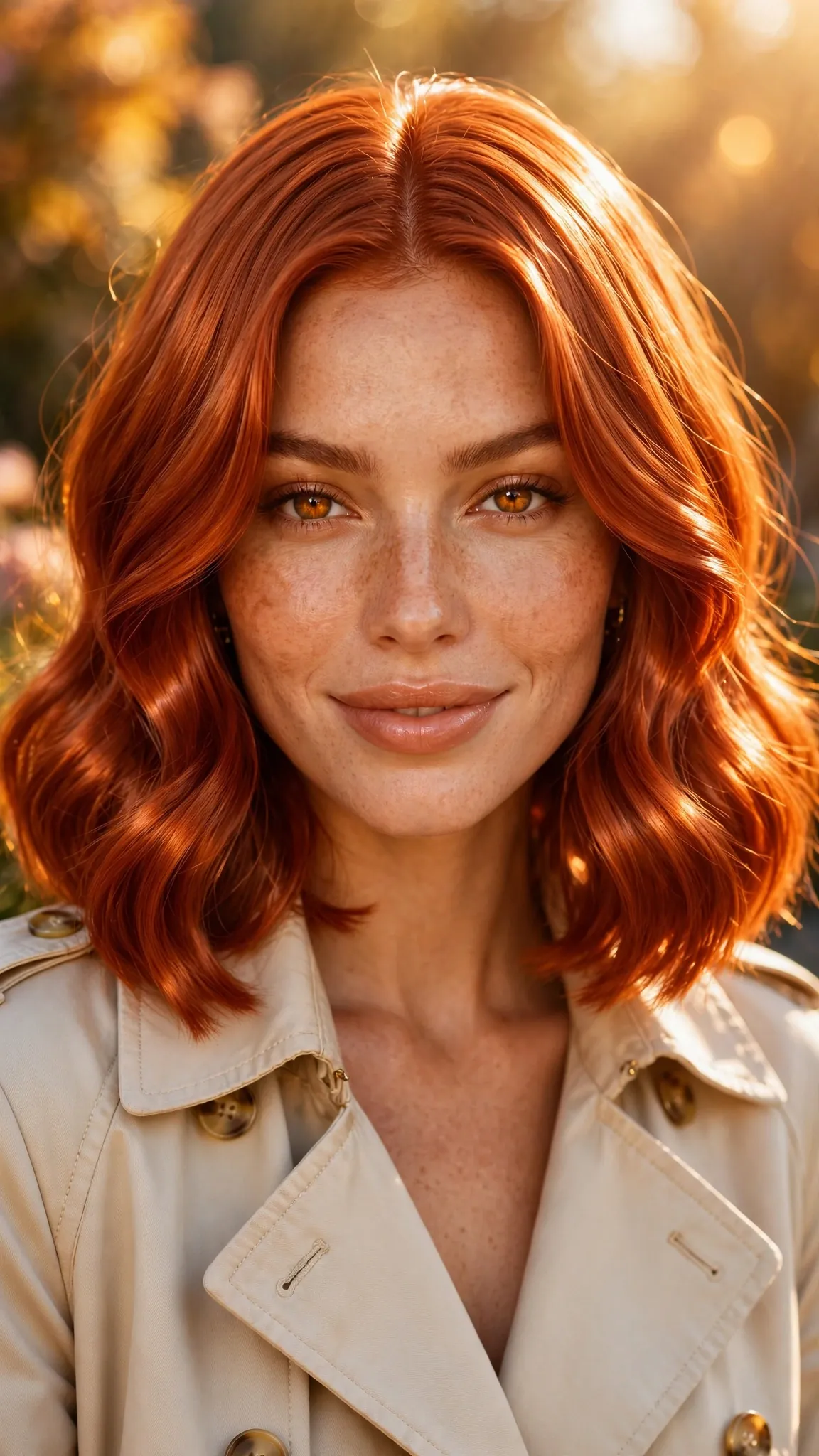 Copper Color-Drenched Lob