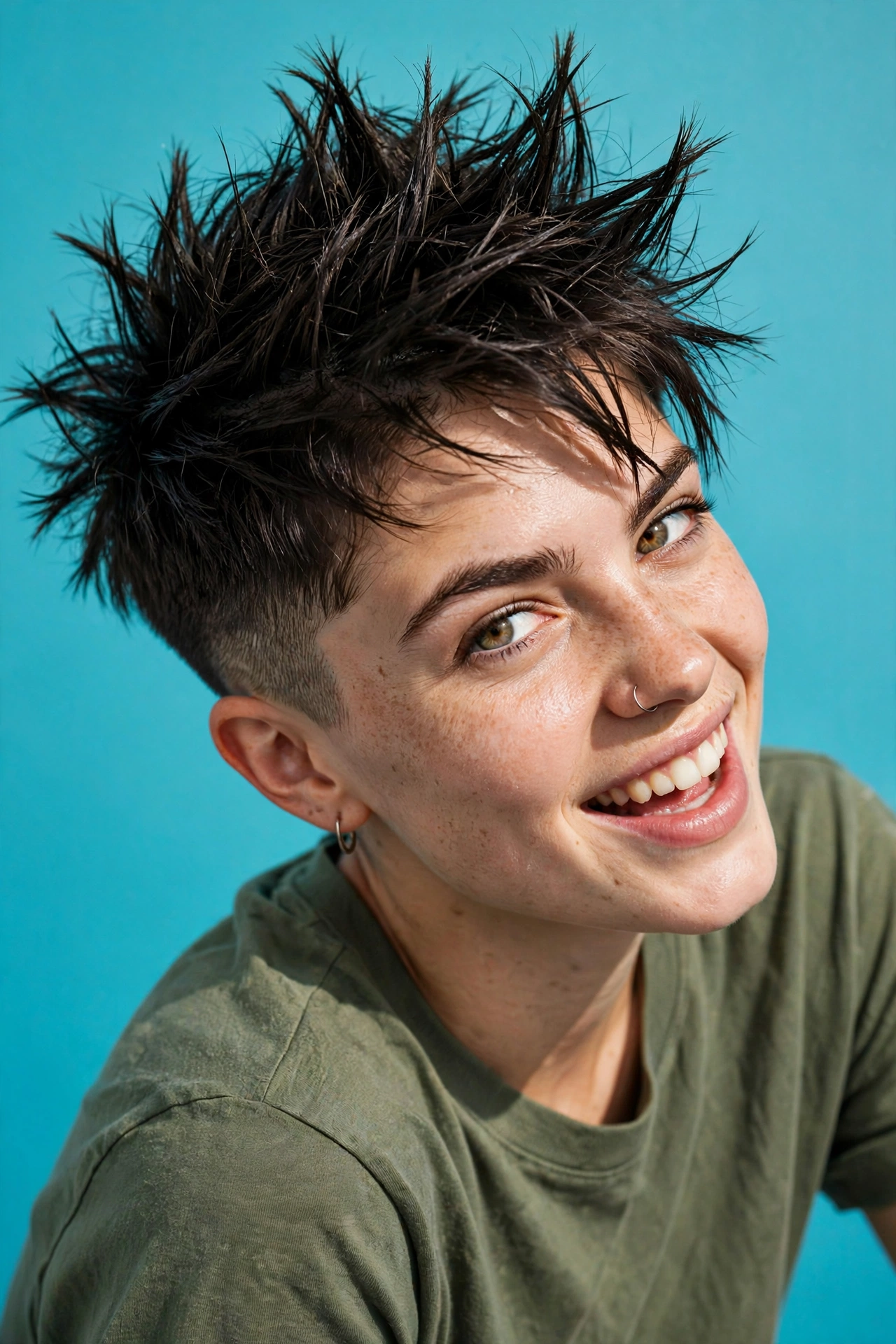 Spiky Textured Undercut