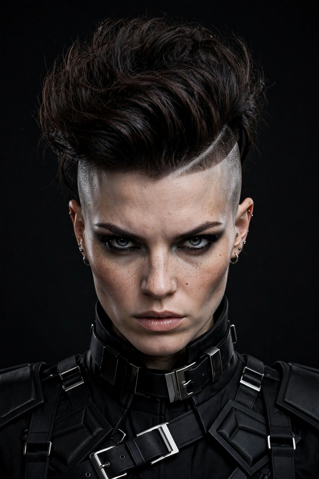 High Undercut to Crown