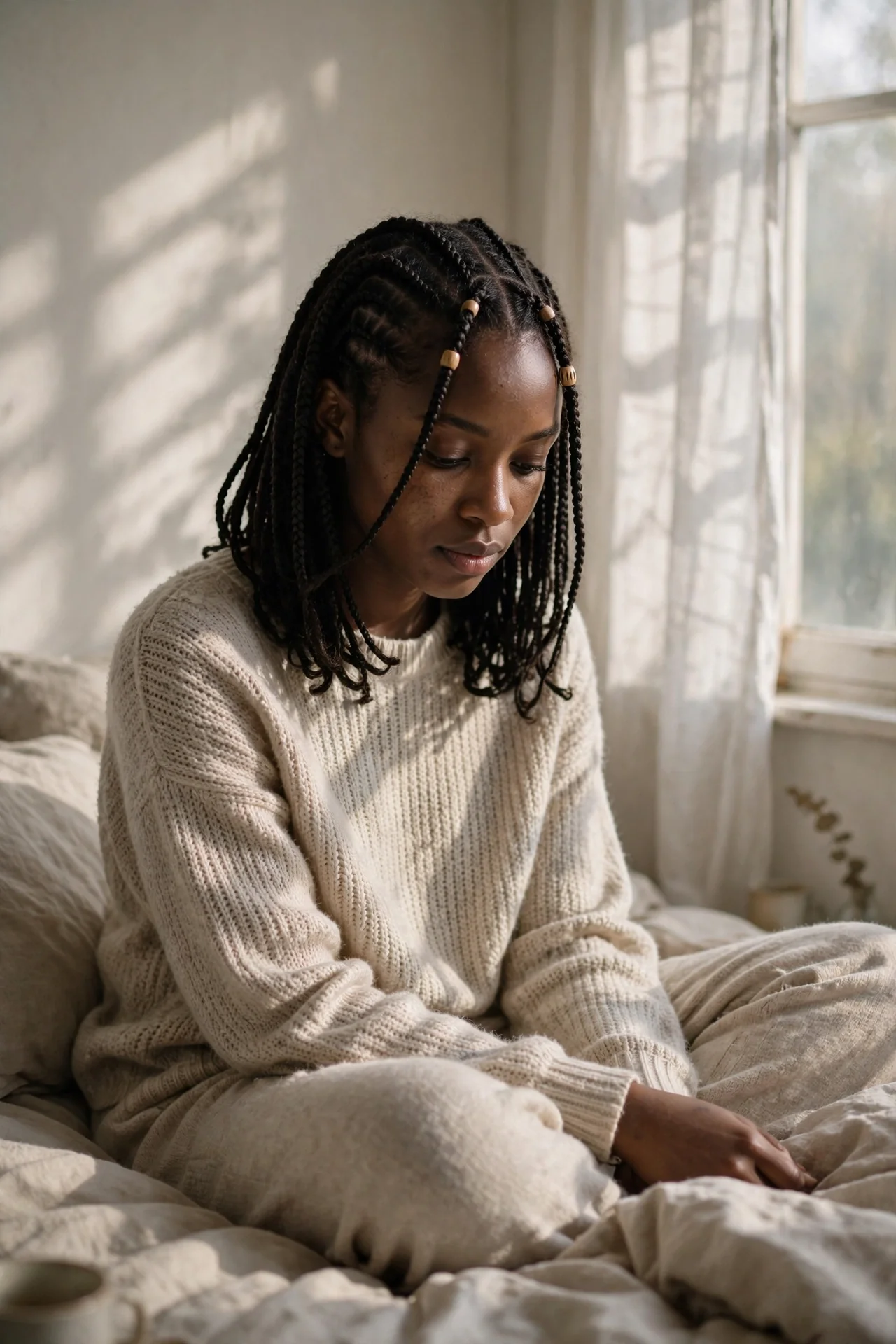 Caramel Ombre Fulani Braids