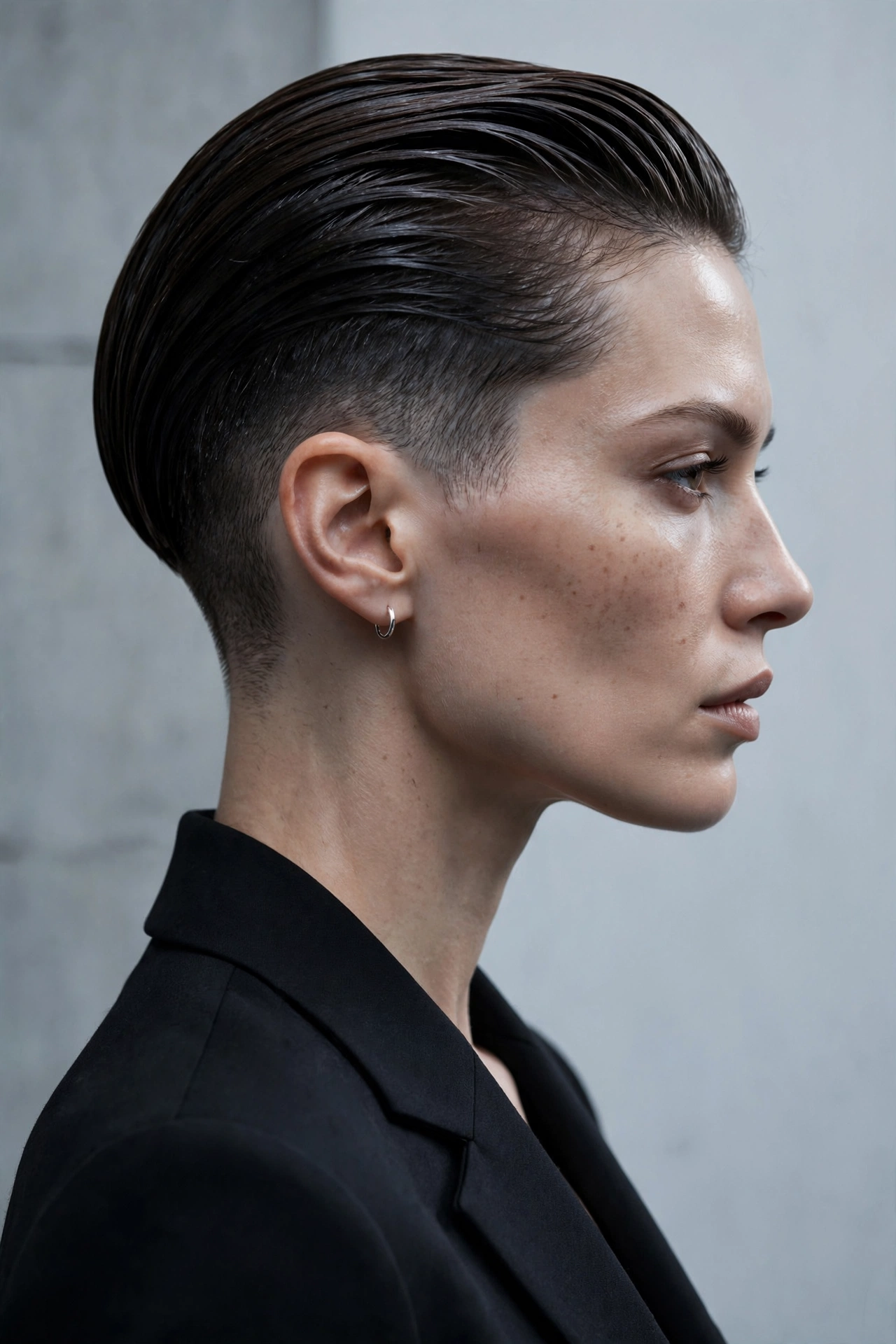 Slicked-Back Undercut