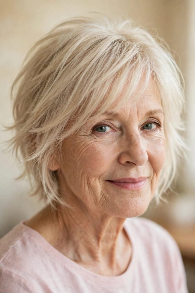 24 Edgy Choppy Pixie Haircuts for Women Over 50 That Look Modern
