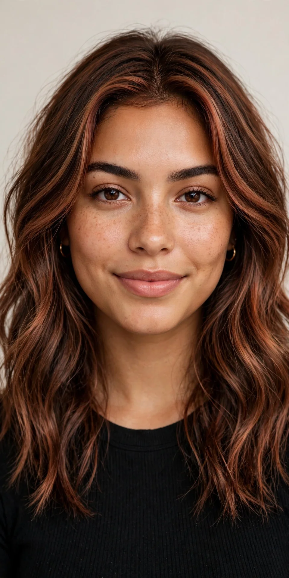 Dark strawberry blonde hair color